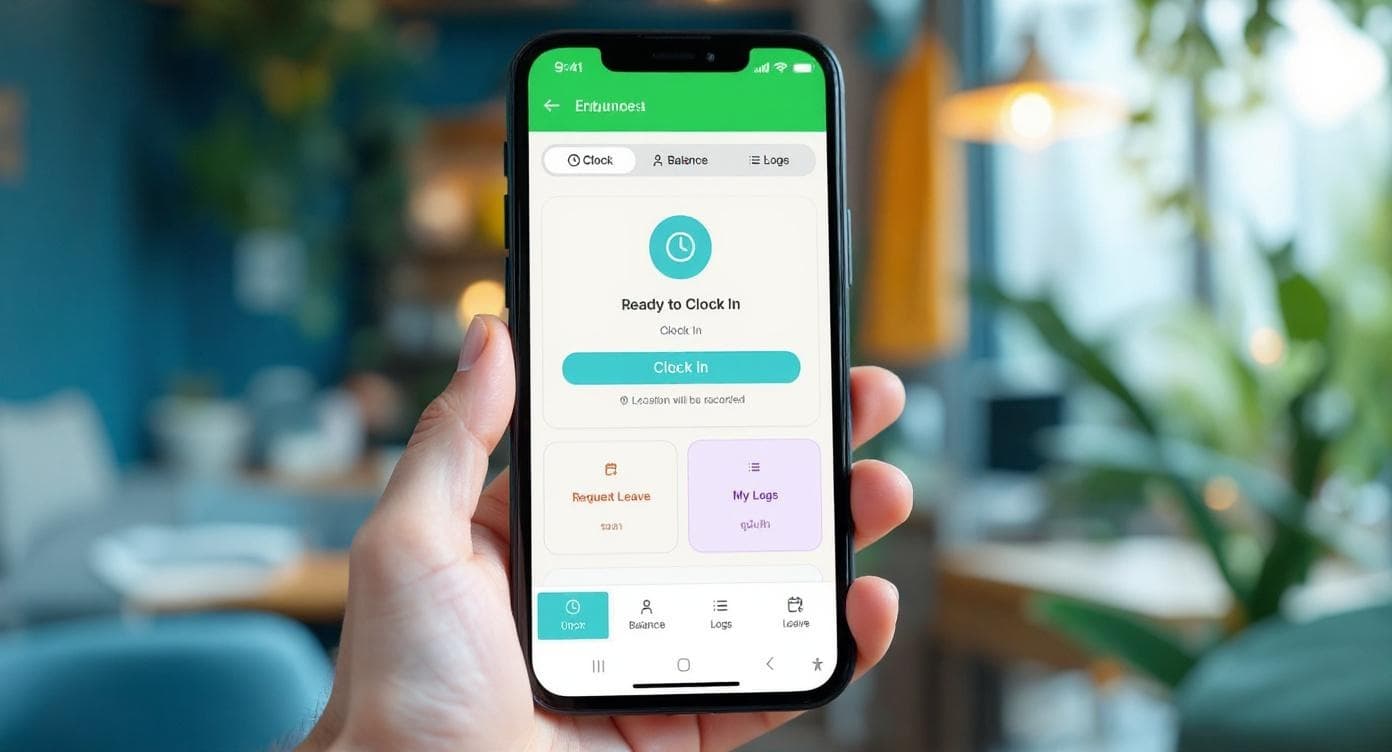 Time & Attendance app built for Thailand